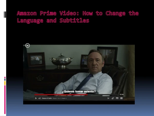 Amazon Prime Video: How to Change the Language and Subtitles