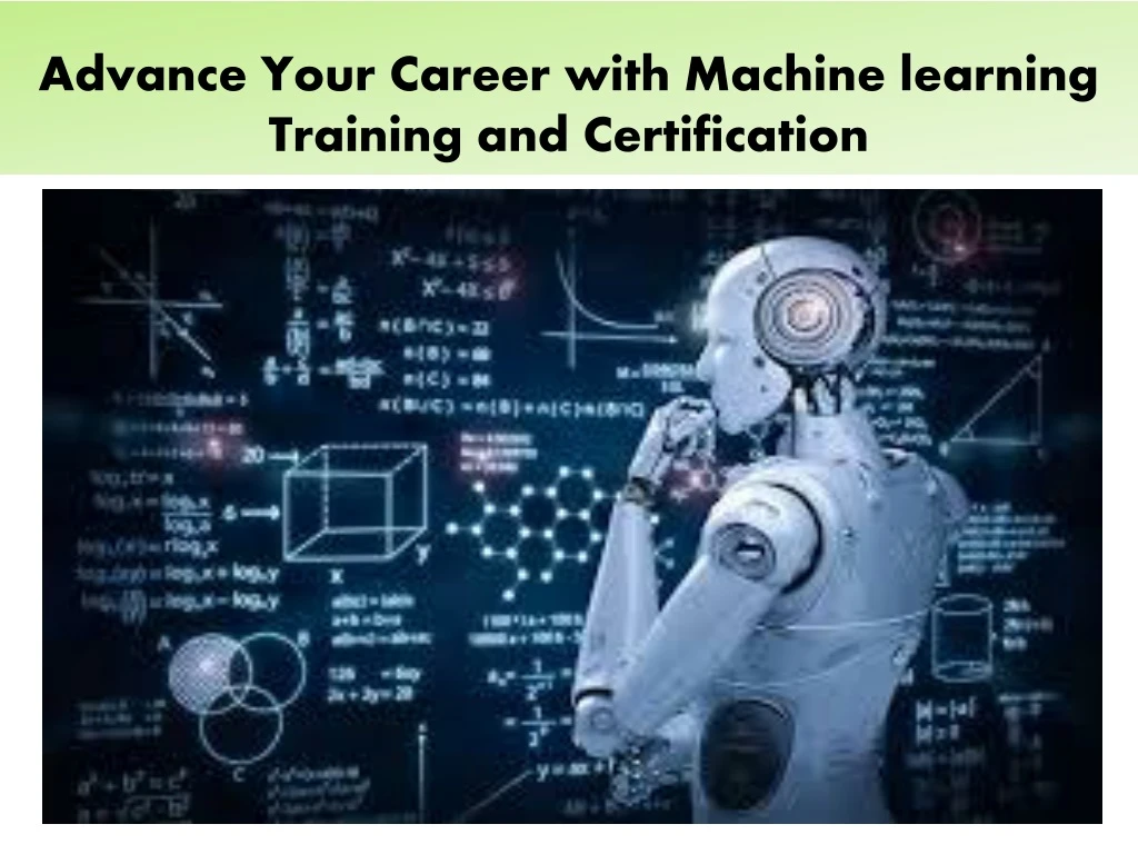advance your career with machine learning