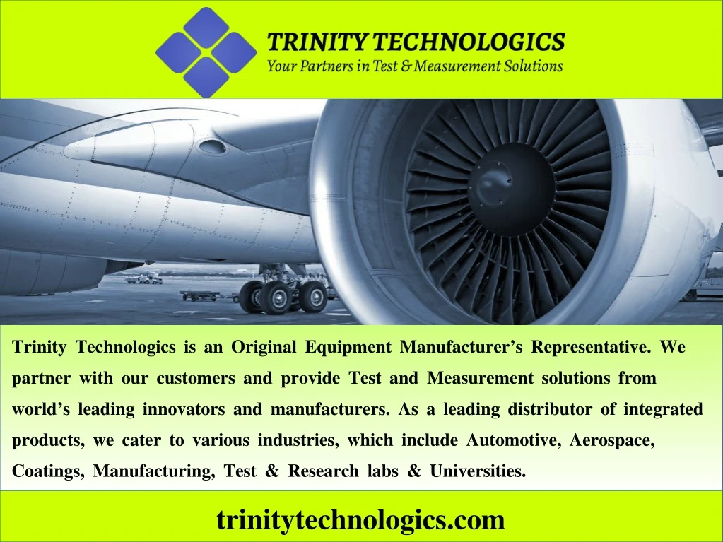 trinity technologics is an original equipment