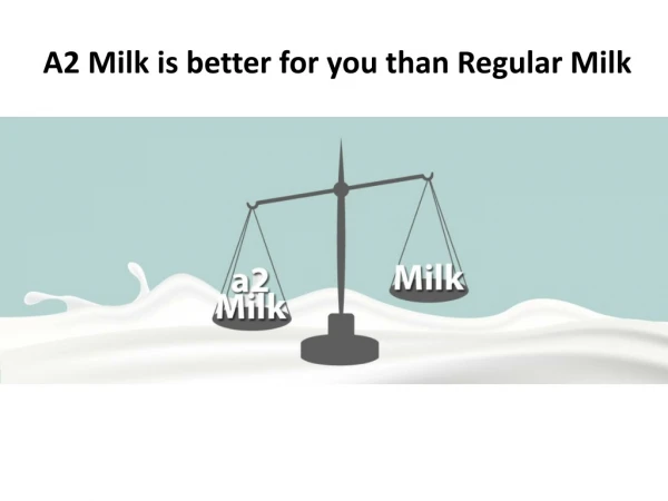 A2 Milk is better for you than Regular Milk | GFO Farming