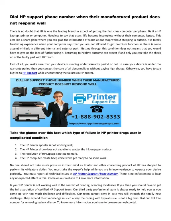With HP Support Solve HP Wireless Printer issues efficiently
