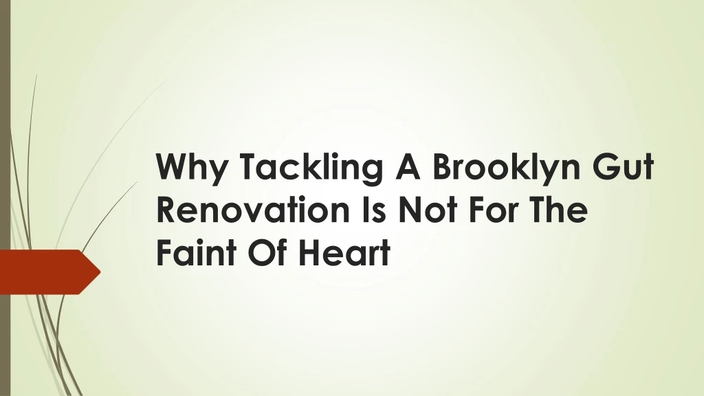 why tackling a brooklyn gut renovation is not for the faint of heart