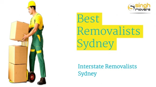 Best Removalists Sydney