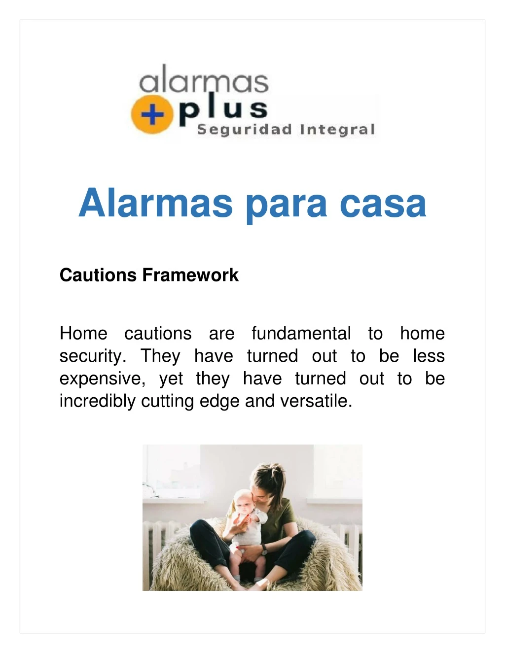 alarmas para casa cautions framework home