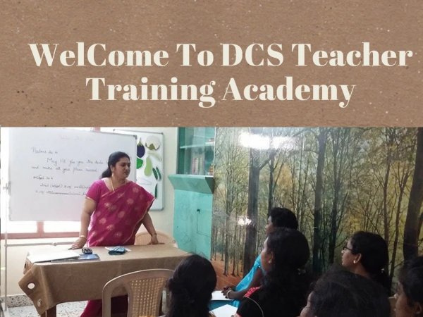Preschool Teacher Training Course in Chennai
