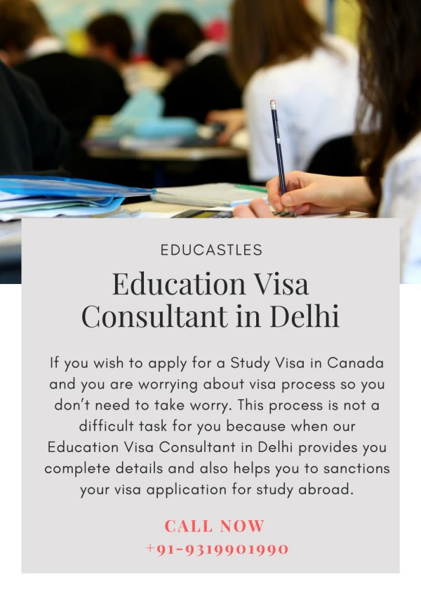 EduCastles - Education Visa Consultant in Delhi, India