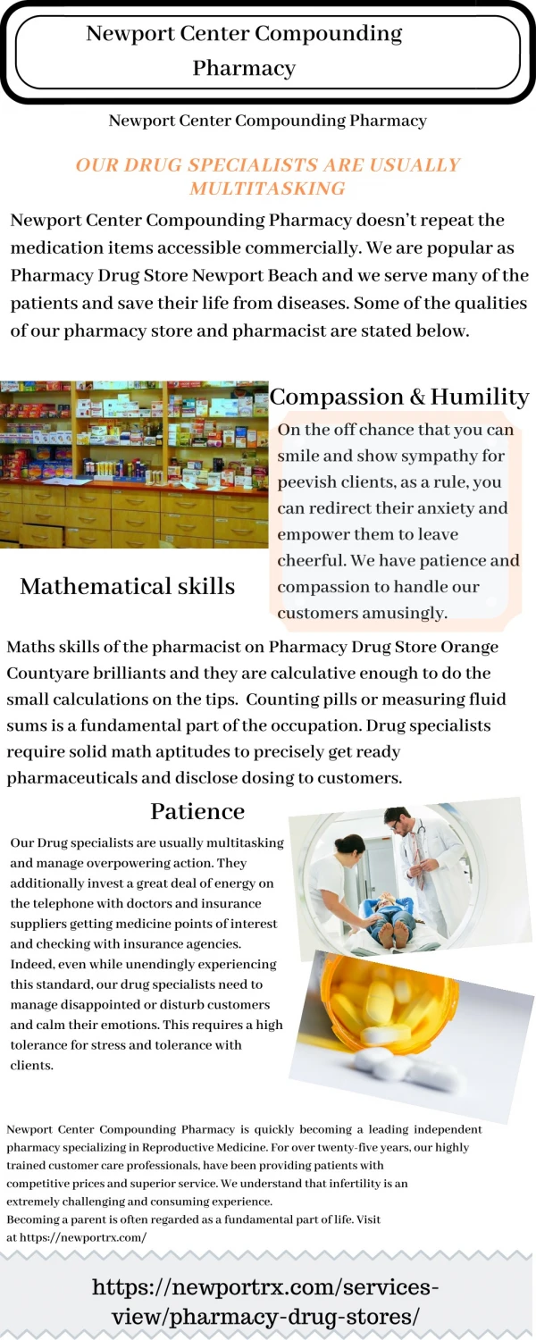 Pharmacy Drug Store