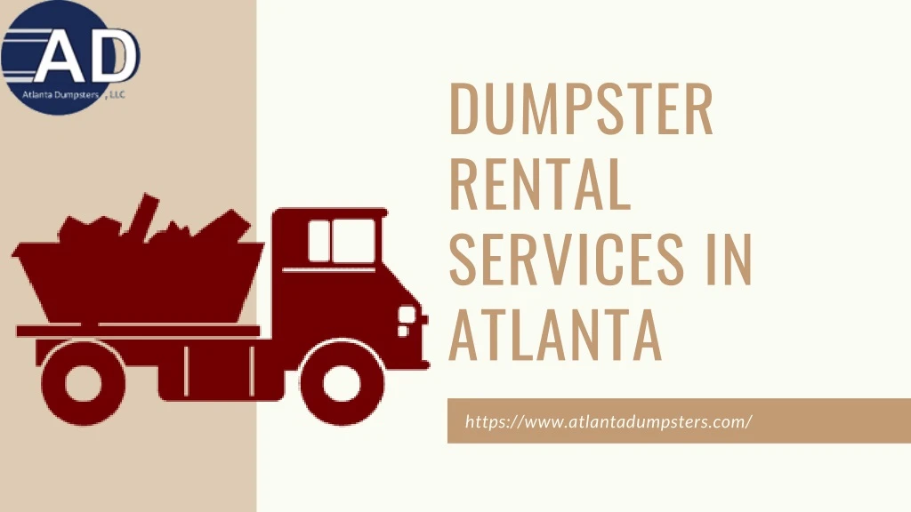 dumpster rental services in atlanta