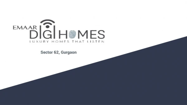 Emaar Digi Homes Gurgaon - Luxurious Apartments in Sector 62 Gurgaon