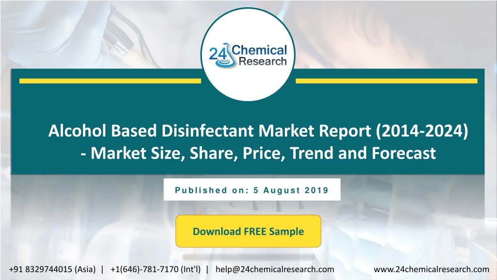 alcohol based disinfectant market report 2014