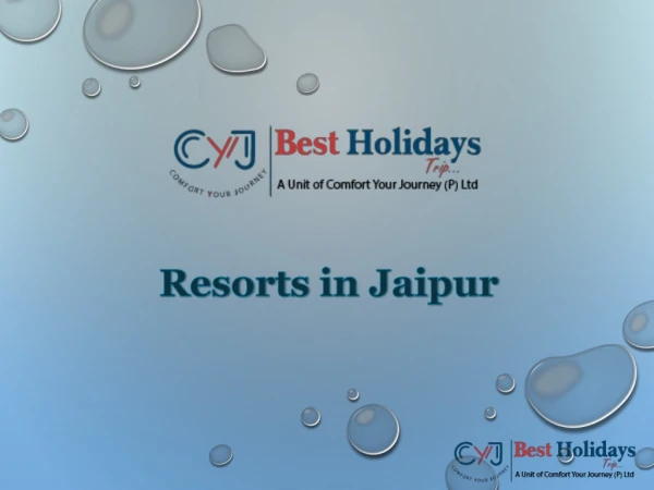Resorts in Jaipur | Weekend Getaways in Jaipur