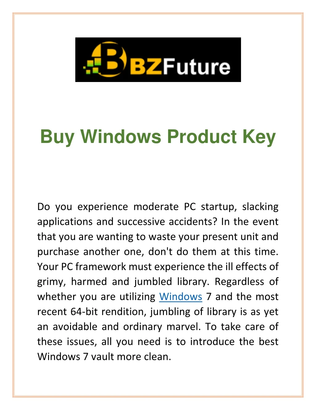 buy windows product key