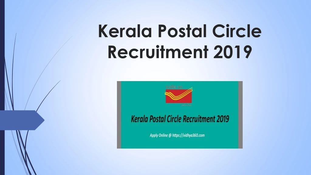 kerala postal circle recruitment 2019