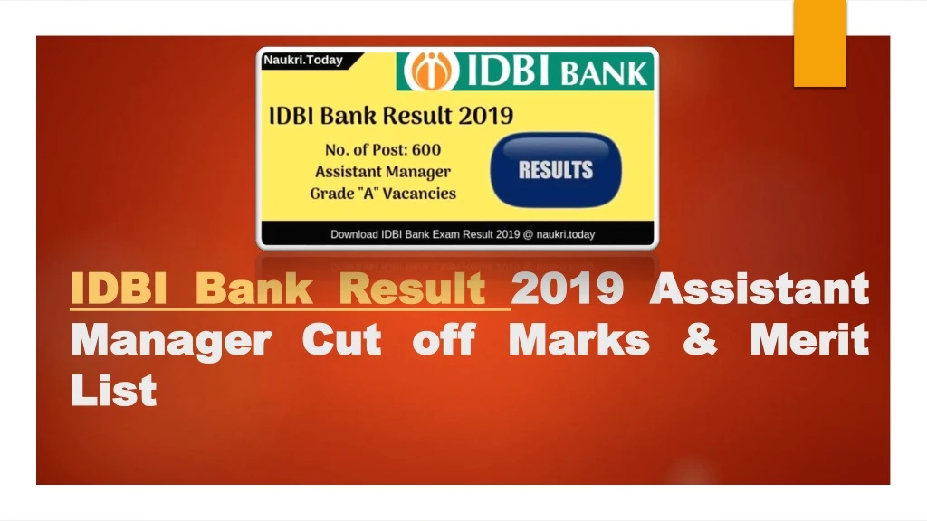 idbi idbi bank manager manager cut list list