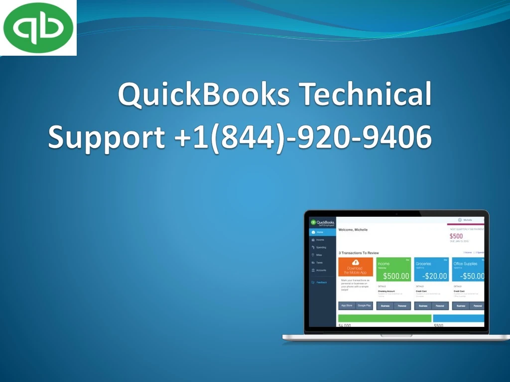 quickbooks technical support 1 844 920 9406