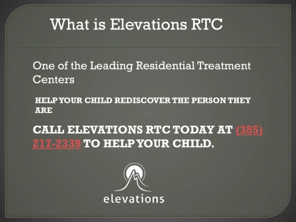 What is Elevations RTC