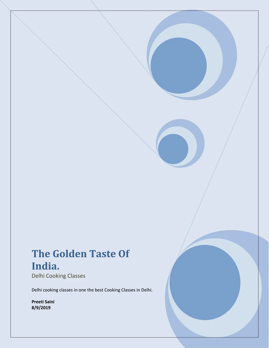 the golden taste of india delhi cooking classes