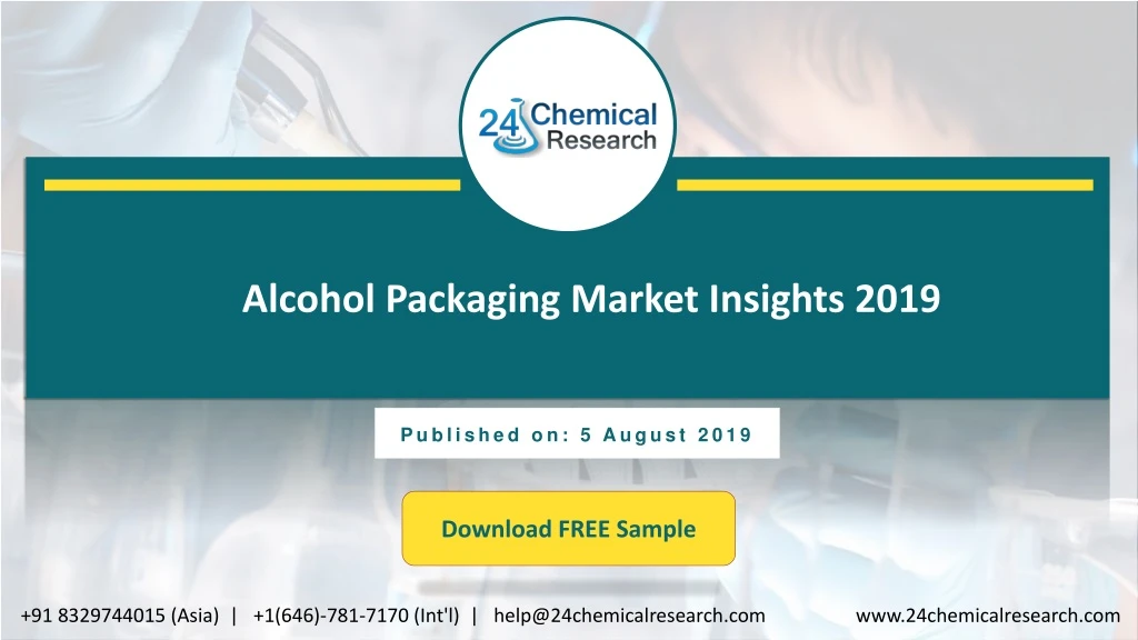 alcohol packaging market insights 2019