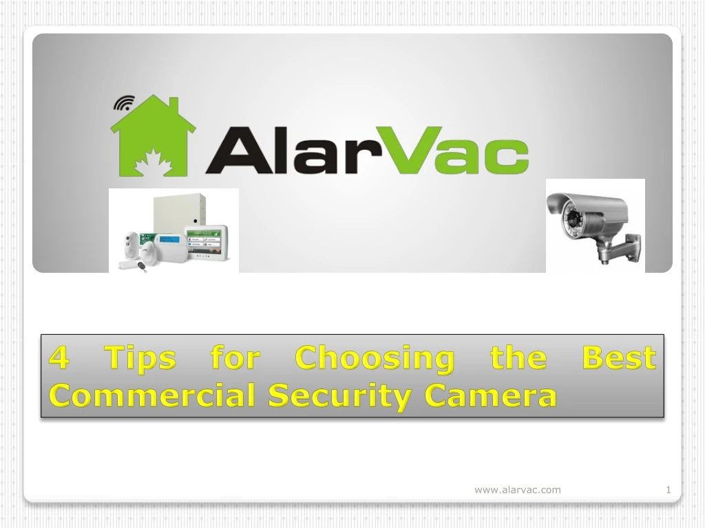 4 tips for choosing the best commercial security