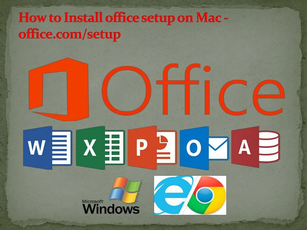 how to install office setup on mac office com setup