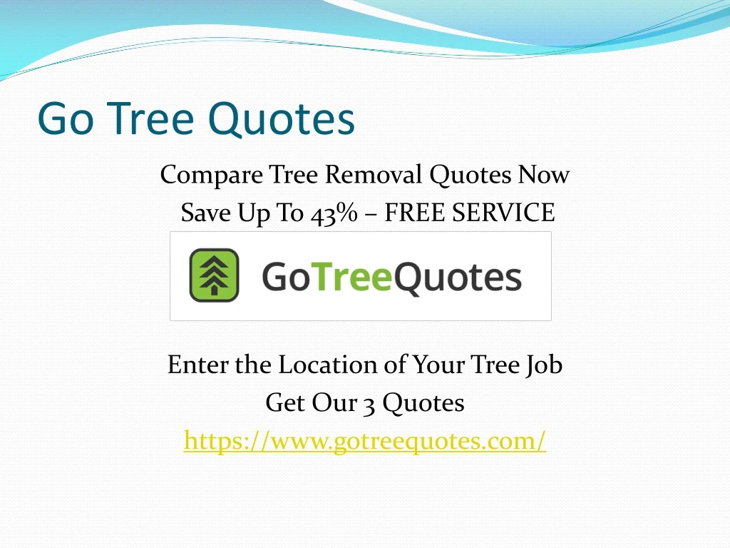 go tree quotes