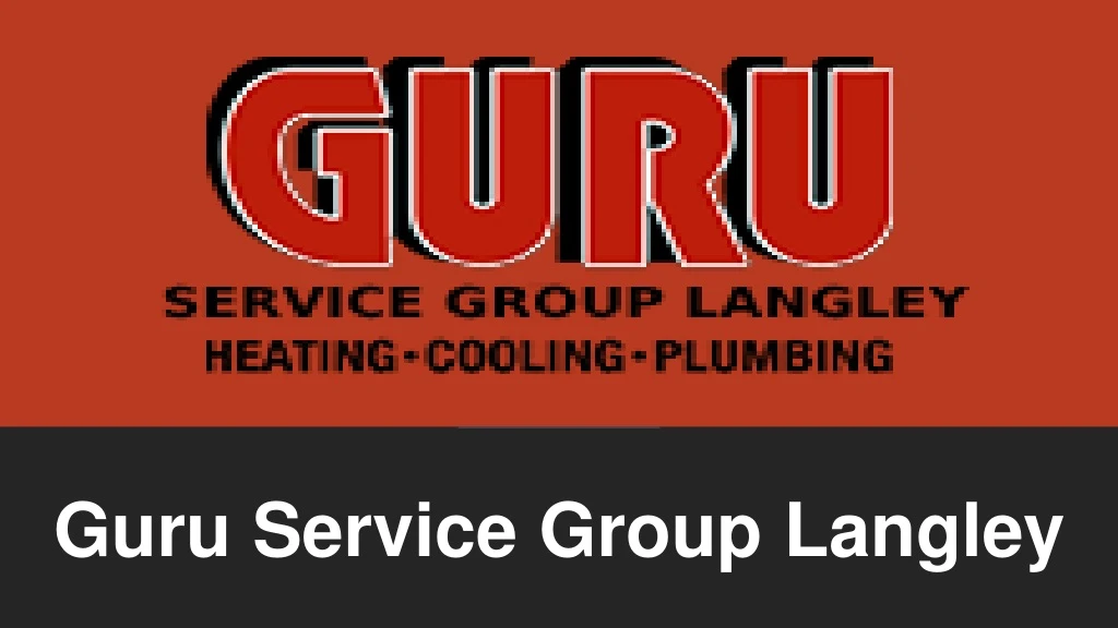 guru service group langley