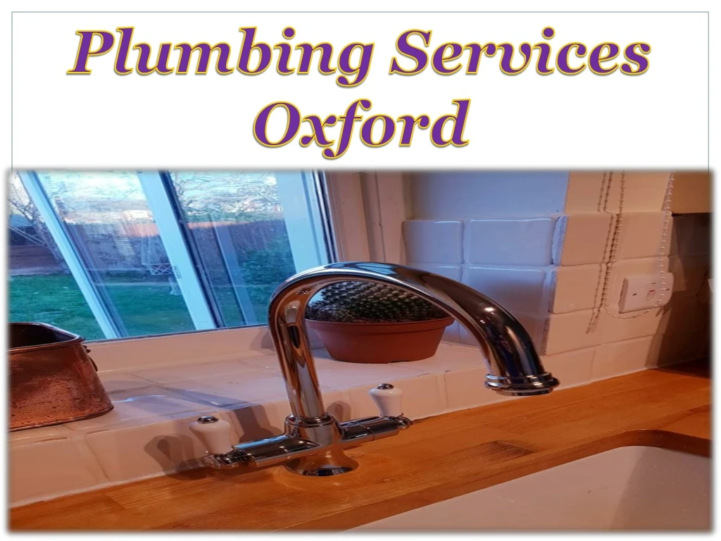 plumbing services oxford