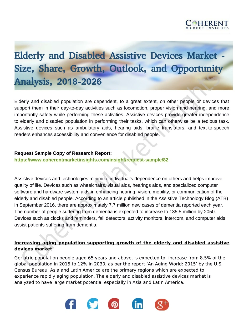 elderly and disabled assistive devices market