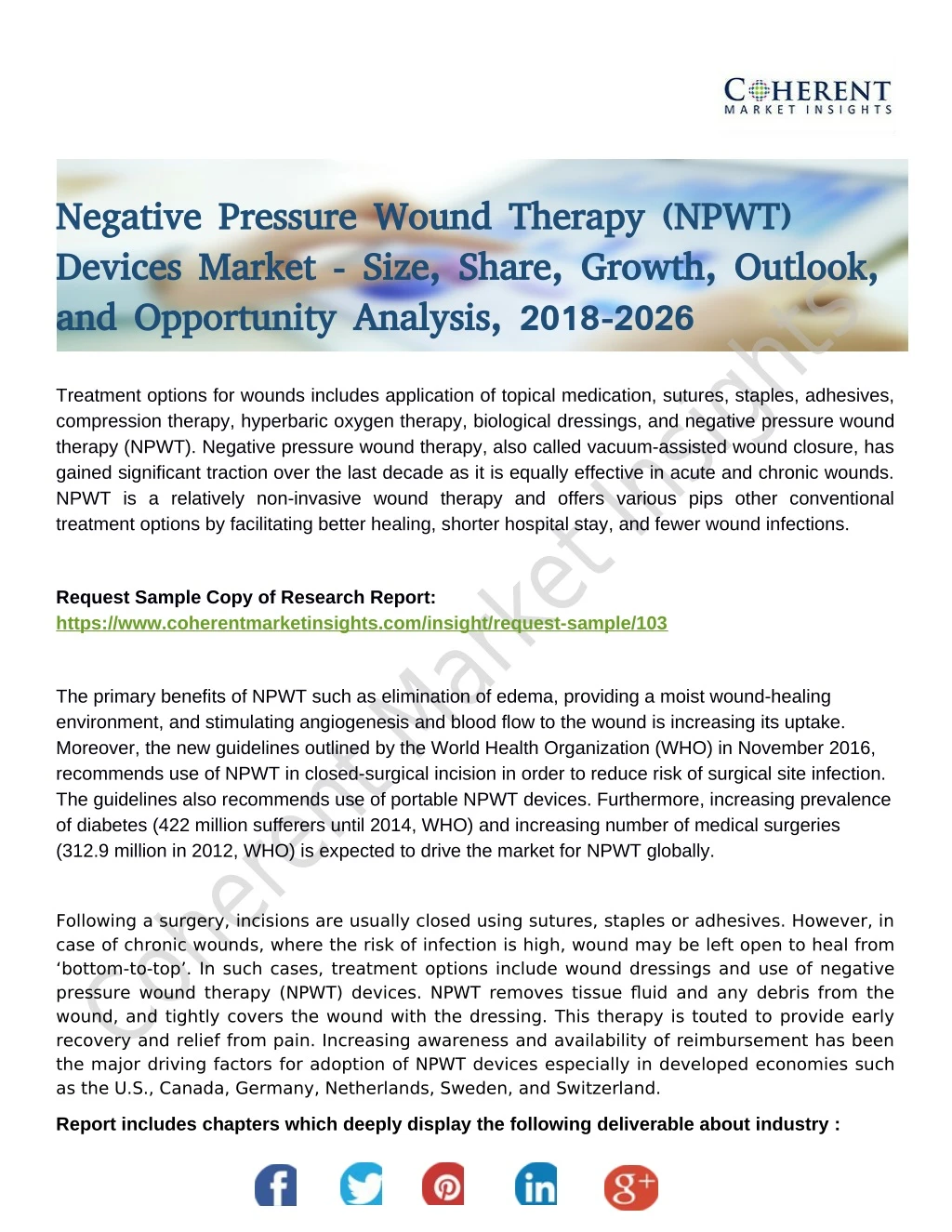 negative pressure wound therapy npwt negative