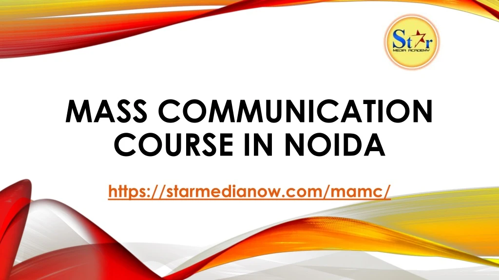 mass communication course in noida