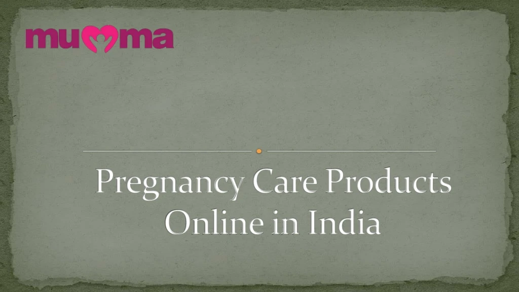 pregnancy care products online in india