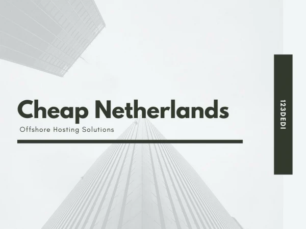 Dedicated Server Netherlands