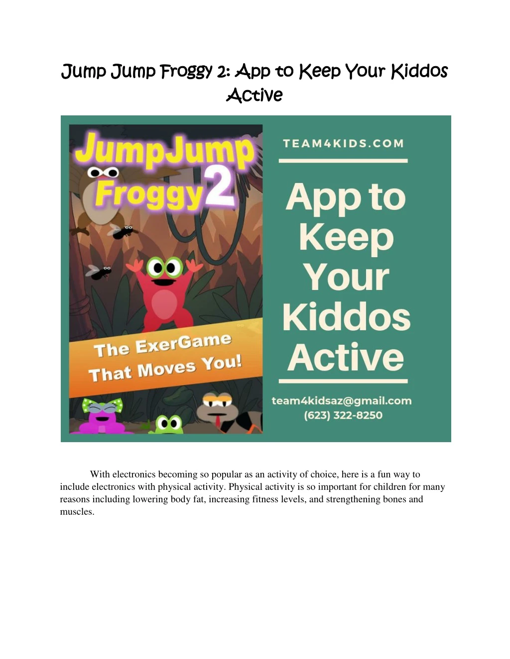 jump jump froggy 2 app to keep your kiddos jump
