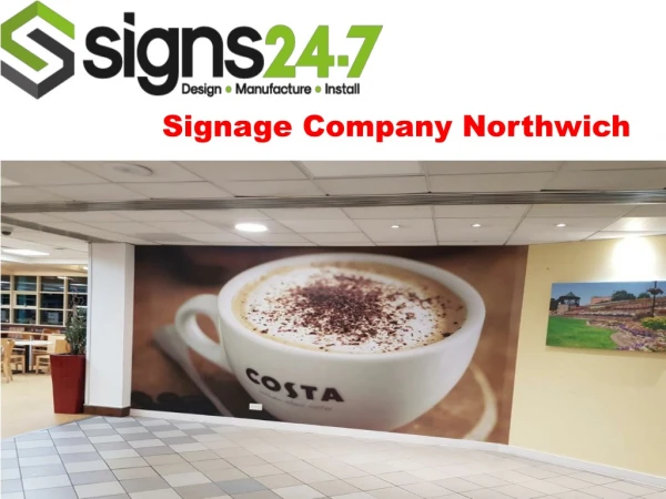 Signage Installation Northwich
