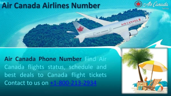 Air Canada Customer Number