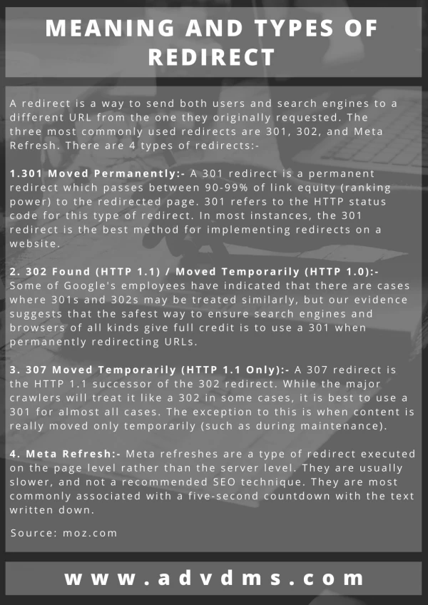 Meaning and Types Of Redirect