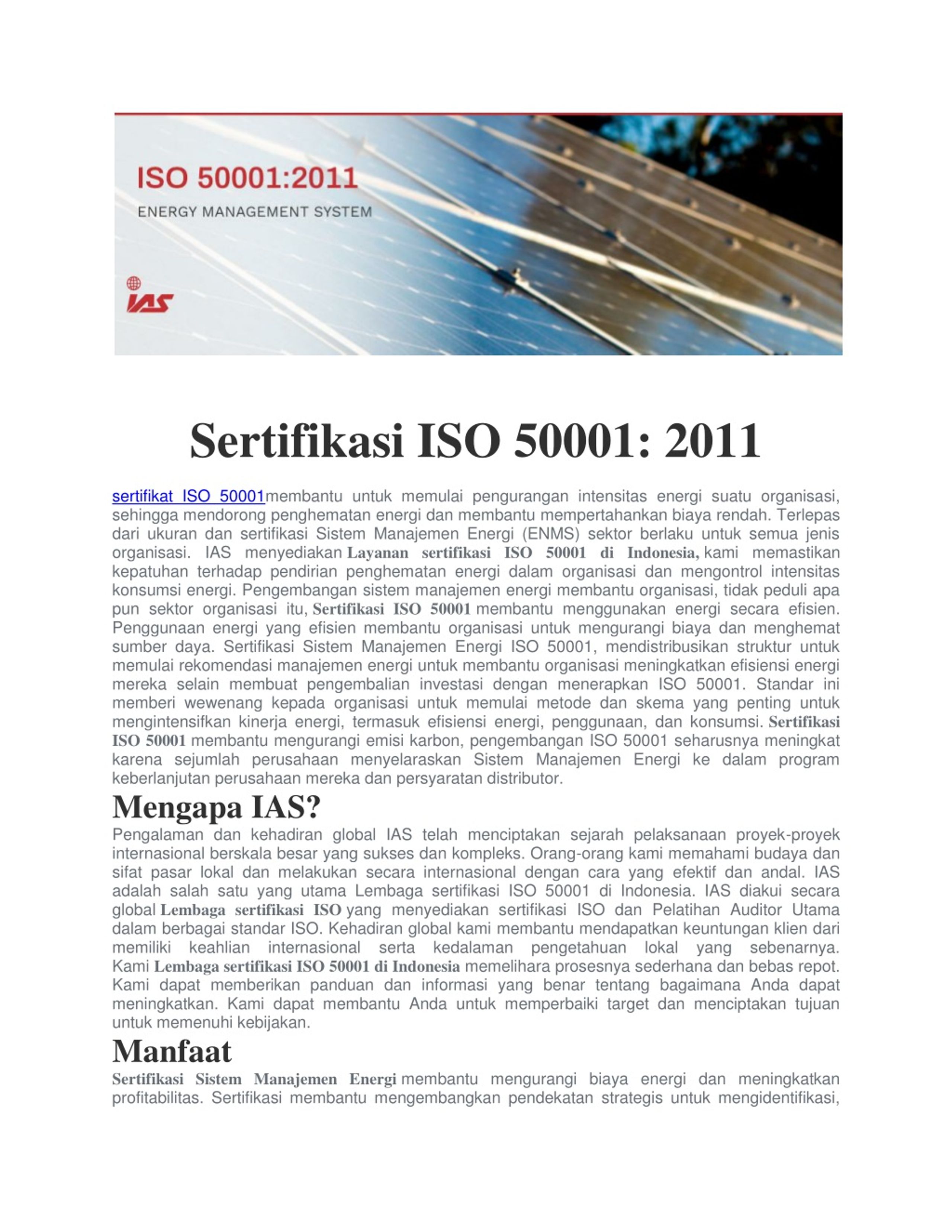 PPT - sertifikat ISO 50001:2018 PowerPoint Presentation, free download ...