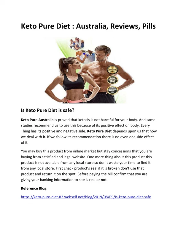 Keto Pure Diet | Keto Pure Australia
