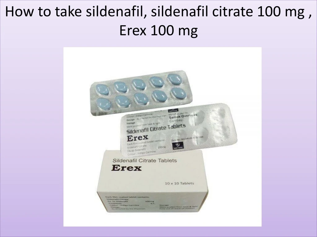 how to take sildenafil sildenafil citrate