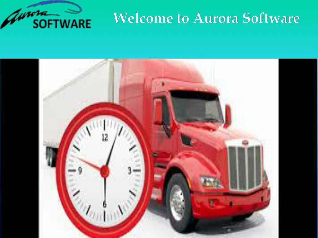 welcome to aurora software