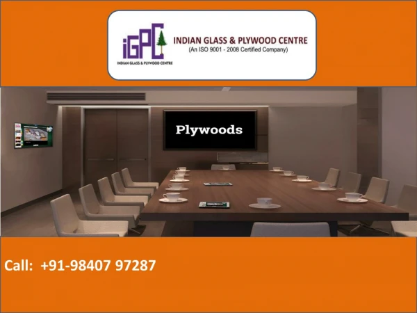 Plywood Dealers in Chennai