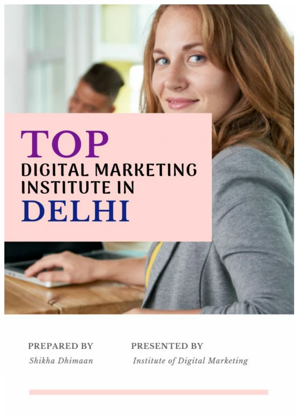Top Digital Marketing Institute in Delhi