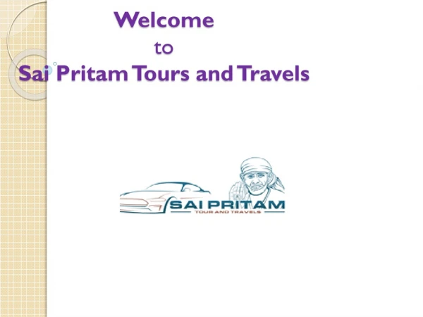 Taxi & Cab Services In Bhubaneswar - Sai Pritam Tours & Travels