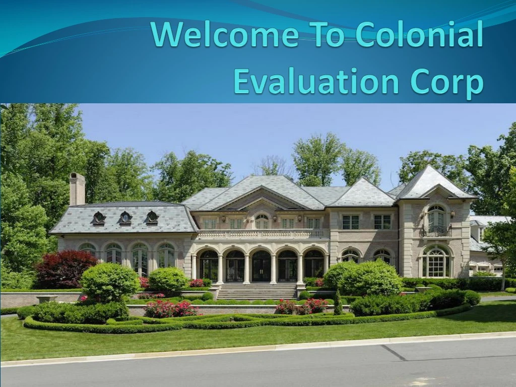 welcome to colonial evaluation corp