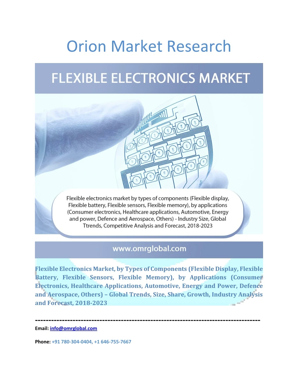 orion market research