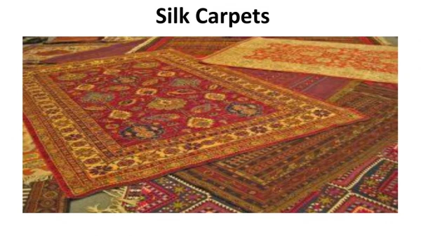 Silk Carpets Dubai