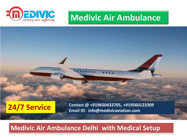 Medical Emergency Air and Train Ambulance in Kolkata by Medivic