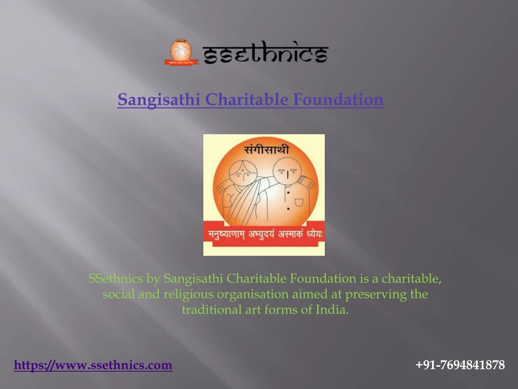 s angisathi charitable foundation