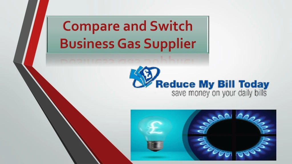 compare and switch business gas supplier