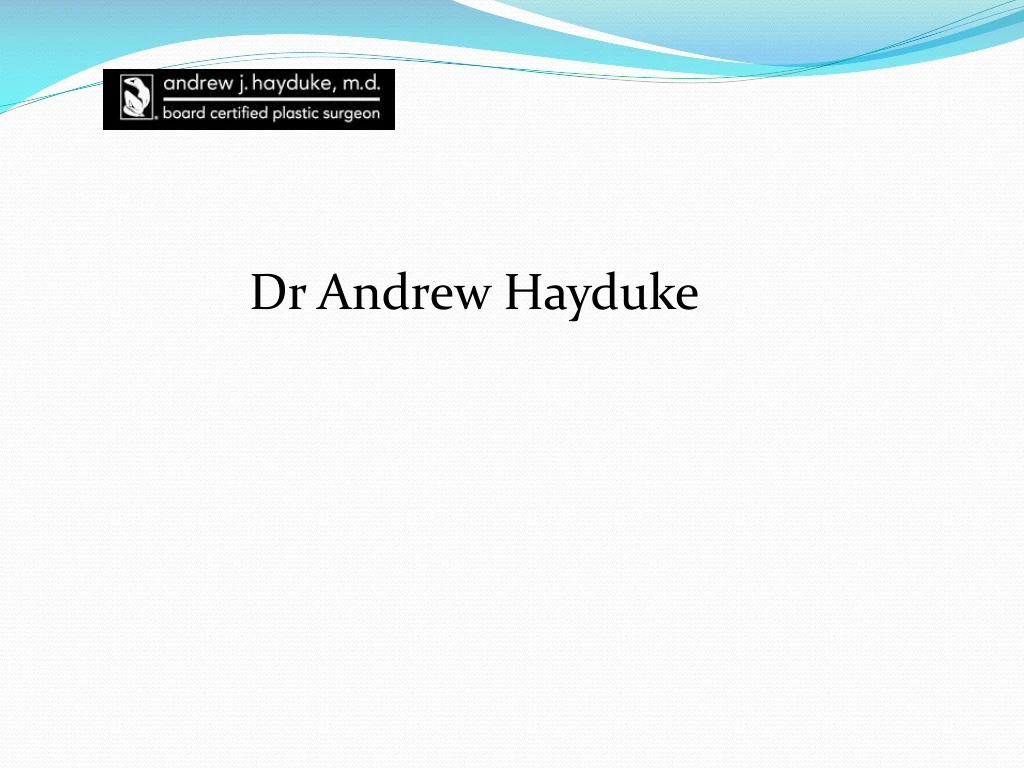 dr andrew hayduke